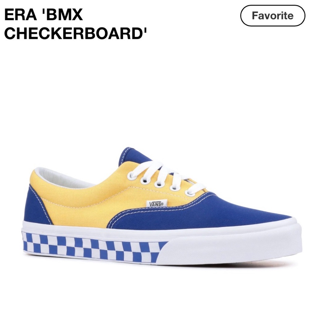 Vans Era Low BMX Checkerboard Size 9.5
